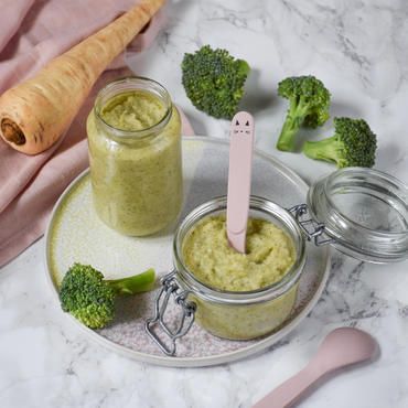 Purée brocoli-panais